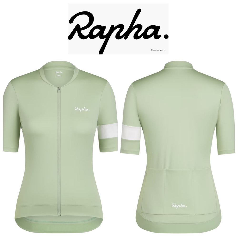 Rapha Women's Light Green Cycling Jersey